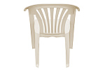 Кресло пластиковое Эфес (белый) молочный