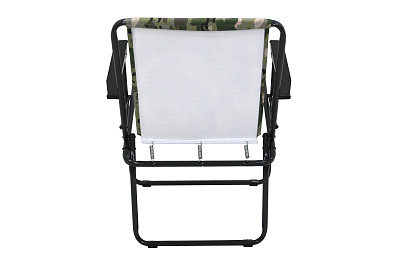 Кресло складное Фольварк мягкое (5 шт в упаковке (каркас черный, ткань зеленая.хаки)) 