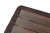 Стол пластиковый Ola Dom 76x76см квадратный (коричневый) Стол пластиковый Ola Dom 76x76см квадратный (коричневый)