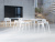 Табурет пластиковый ЭСПЕЙС белый