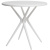 Стол пластиковый ТЕОРИ круглый (белый)
